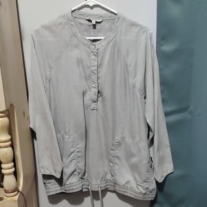 3/$6  Calvin Klein Jeans Gray Flowy Top